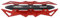 LongGreat Motorrad Sturzschutz Sturzpads Crashpads Frame Sliders Falling Crash Pad Protektoren für Honda PCX 125 150 160 (Rot,Typ 2)