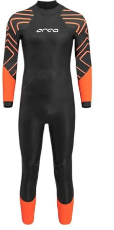 ORCA Zeal Openwater Hi-Vis Neoprenanzug Herren schwarz/orange