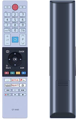 New CT-8560 CT-8561 Remote Control Replacement for Toshiba TV, Compatible With 32LK3C63DB 43UK3C63DB 50UK3C63DB