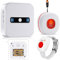 DAYTECH Portable Wireless Personal Alarms for Elderly Panic Alarm with Battery Power,Call Button & Caregiver Pager with IP55 Waterproof Button,1 Portable Receiver 1 Button 1Wrist