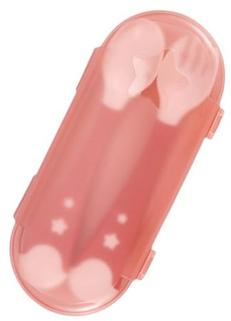 Beatifufu Babygeschirr Set Mit Tragbaren Löffel Set Aus Biegsamen Pp-material Für Kleinkinder Fütterung Ausbildung Geschirr Zum Selbstfüttern