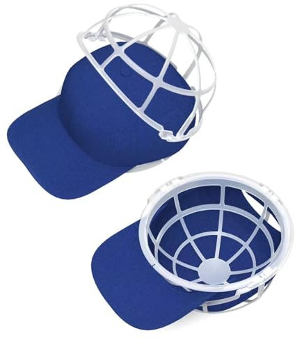 YIYDS Hut-Unterlegscheiben, Hut-Reiniger Alles in Einem, Baseballkappen-Wascher, passend für Erwachsene/Kinder, Hut-Wasch-Rahmen/Waschkäfig, Hut-Former/Reinigungs-Protektoren, für Waschmaschine