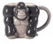 New Grey Gorilla Shaped Mug an Intricately 3D Designed Wild Unique and Fun Coffee & Tea Mug Great Gift for Animal Lovers - D13