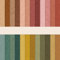 Scrapbook Papier Buntes Scrapbook Bastelpapier mit Muster, Doppelseitiges Decoupage Papiere Motivpapier, 24 Blatt Scrapbooking Papier Dekorpapier (E, 30,5x30,5 cm/12x12 inch)