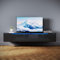 SONNI TV-Schrank 180cm, Lowboard Hochglanz Schwarz Hängend/Stehend, TV-Regal mit 16 Farben LED-Beleuchtung, 2 Schublade, Fernsehtisch für Fernseher bis 65 Zoll Wohnzimmer & Schlafzimmer,180x35x30cm.