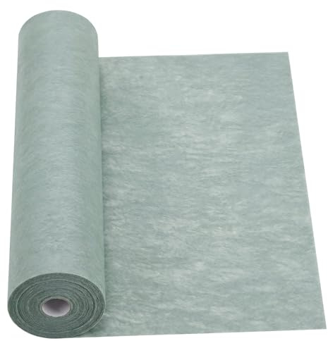 Bloomhüan Vlies Tischläufer Grün: Tischläufer Salbeigrün 30 cm x 25 m - Dekoratives Tischband - für Geburtstage & Hochzeiten Bunte Dekoration zu besonderen Anlässen
