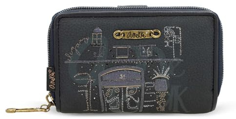 Anekke Geldbörse Boutique Wallet Multicolor dunkelblau