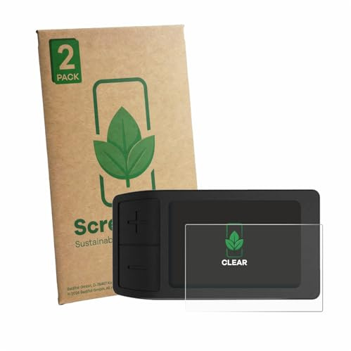 ScreenLeaf 2 Stück Schutzfolie für Gdfnmogo Bike Computer [nachhaltiger Displayschutz, Folie, transparent, kratzfest]