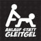 speedwerk-motorwear Anlauf statt Gleitgel - Sticker, Vinyl, Quadratisch, Humorvoll, Sticker