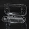 C-FUNN Custodia Protettiva Crystal Cover Rigida Per Wii U Gamepad Trasparente