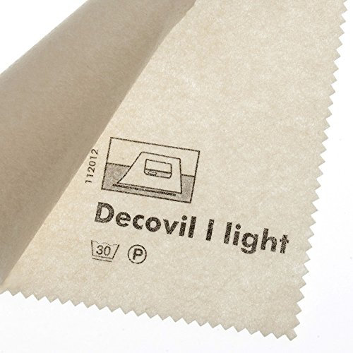Vlieseline/Vilene Iron-on Decovil Light - Natural (Light, 1 Metre x 90cm)