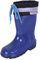 Lemigo Unisex Bambini Stivali in Gomma con Polsino Stivali da Pioggia Scarpe da Pioggia KIM 20-35 EU (Blu, 28)