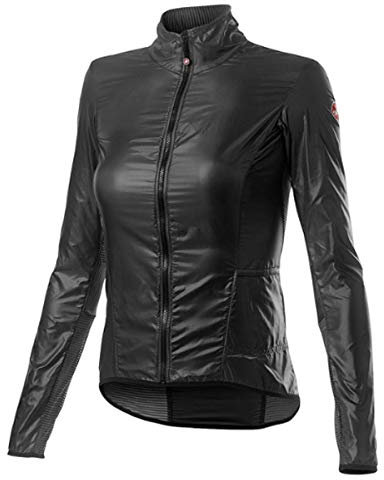 Castelli Aria Shell W Jacket, Giacca Sportiva Donna, Dark Gray, L