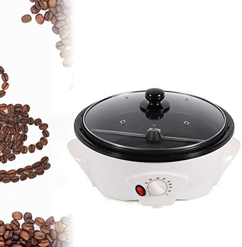OUKANING Tostador de café eléctrico Tostador de Granos de café Máquina tostadora de café Coffee Home 1200W
