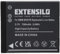 EXTENSILO Batterie Compatible avec Panasonic Lumix DMC-FS40, DMC-FS45, DMC-FT20, DMC-FT25 Appareil Photo, Reflex numérique (700mAh, 3,7V, Li-ION)