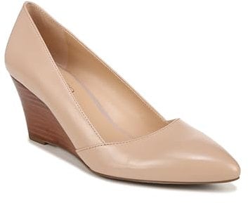 Franco Sarto Women's Frankie Pump, Ballet Beige Leather, 7.5 UK