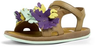 Camper Bébé Fille Bicho K800582 T-Strap Sandal, Multicolore 001 TWS, 25 EU
