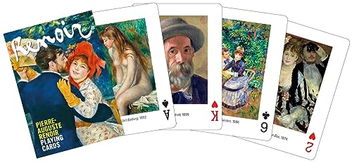 Renoir Art Set mit 52 Spielkarten + Joker