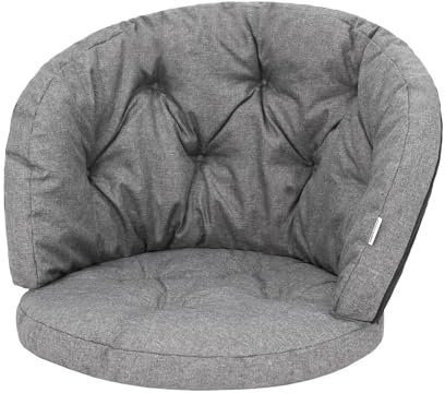 shivler Polster Kissen Rattanstuhl Rattan Auflagen Rattankissen Gartenkissen Gartenmöbel Kissen für Rattansessel (Graphit)