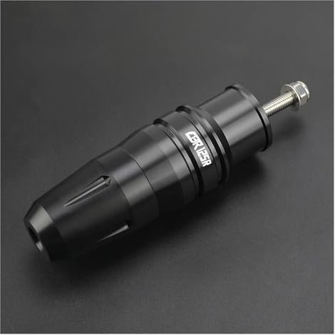 Motorräder Sturzpads Für Honda CBR 125 R 2004-2023 Motorrad Rahmen Sliders Motor Auspuff Crash Pad Fallen Schutz Zubehör Frame Sliders Sturzschutz (Color : Black A)