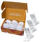 The socks side of life TSSOL - Statement Socken bestickt (35-40, Spritz-Edition), GESCHENKBOX Aperol, Sekt, Wein, Tennissocken weiß