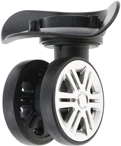 Spinner-Rolle, Ersatz-Schwenkräder, 1 Paar A09 Gepäck-Doppelrollen-Stummschalträder, Koffer-Richtungsrollen, Rollen