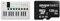 Arturia - MiniLab 3 - Universal-MIDI-Controller für Musikproduktion & Amazon Basics – MicroSDXC-Speicherkarte, 128 GB, mit SD-Adapter, A2, U3, 100 MB/s max. Lesegeschwindigkeit, Schwarz