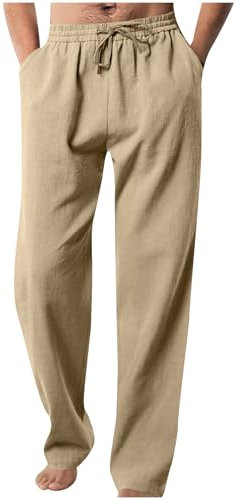 RLEHJN Trainingshose Jogginghose Herren Baggy Y2k Freizeithose Herren Stretch Sommer Baggy Sweatpants Herren Blitzangebote des Tages Outdoor Hosen FüR MäNner Sommer