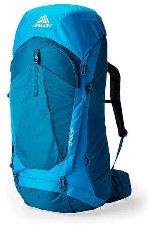 Gregory Stout 70 – Rucksack, 80 cm, 70 L, 1.71 KG, Blau (Compass Blue)