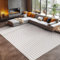 Carpetsale24 In- & Outdoor Teppich 160x230 cm – Wetterfest & Pflegeleicht – Creme Teppich mit Modern-Boho Design & 3D Hoch-Tief-Effekt – Für Küche, Terrasse, Balkon, Wohnzimmer & Schlafzimmer