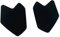 SQNYDH Adesivo Serbatoio Carburante Laterale Moto per BMW R1250GS R1200GS LC ADV R 1200 GS Adventure 2014-2023 Protezione Serbatoio Adesivo Serbatoio Carburante(Nero B)