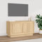 puraday Mueble de TV para salón, madera, 80 x 35 x 45 cm, roble sonoma, diseño práctico, comedor, armario estéreo, mesa de televisión, amplio espacio de almacenamiento, mueble de TV para revistas