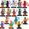 YEIUZPT Minnecraft Figure Set, 16PCS Minnecraft Action Figures Model Ornaments Collectible Characters Building Game Toy Pixelated Design Figures Toy for Birthday Gifts Kids from 7 Years and Over