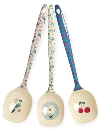 Rice 3er Set Kochlöffel aus Melamin Show Your True Colors Prints