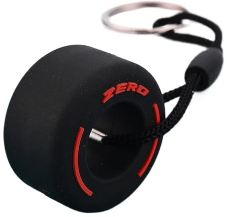 YETONADO Di lusso Mini F1 Racing Tire Portachiavi Accessori Chiave Dell'automobile PVC Pneumatico Pendente Borsa Fascino Gadget Degli Uomini Regali Per Gli Amanti Dell'automobile Amanti