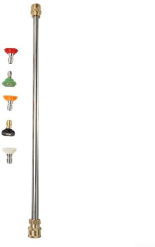16 Inch Pressure Washer Lance with 5 Spray Nozzles for High Pressure Cleaning Tasks