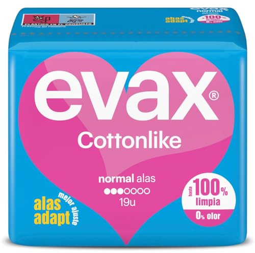 Evax Normal Binden mit Flügeln, Beutel 19 Stück