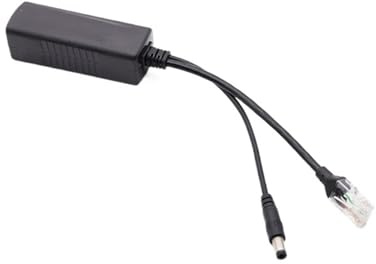 IKYCEHFV POE Splitter Connectors Adapter Cable Power Over Ethernet for and Camera Network Video Recorder Monitor 10 Mbps 100Mbps