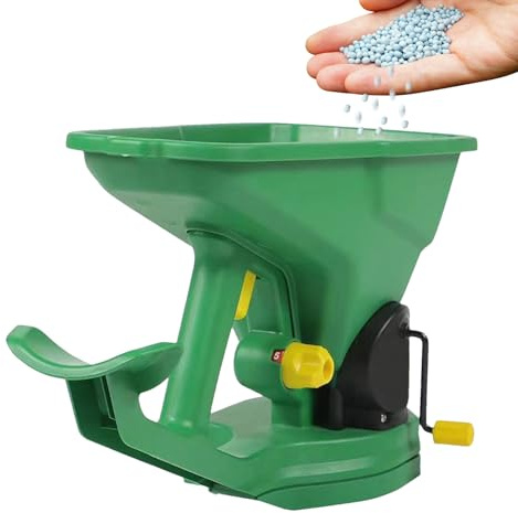 Spargitori di fertilizzanti portatili per prati – Seminatrice da giardino ergonomica, strumento di diffusione portatile, applicatore durevole | Fornitura di paesaggistica all'aperto di attrezzature