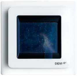 Devireg Touch Devi Thermostat für elektrische Fußbodenheizung Touchscreen Reinweiß 140F1064