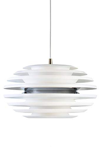 Belid Ellipse - 1 Lichtdeckenanhänger Chrom, Mattweiß, E27