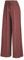 Lock and Love Damen Knöchel-/Maxi-Plissee-Hose mit weitem Bein Palazzo-Hose mit Kordelzug/Gummizug - Rot - Einheitsgröße