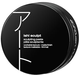 Shu Uemura, Style, Ishi Sculpt (Sculpting Paste), Definierende Styling Paste, Für alle Haartypen, Mittlerer Halt, Für Definition und langen Halt, Anti-Frizz, 75 ml