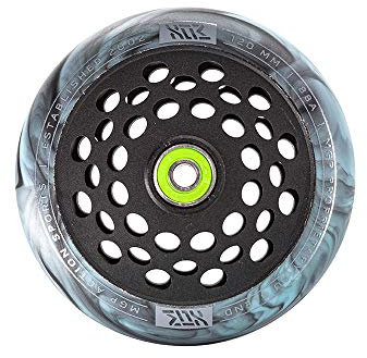 MGP MADD Gear Stunt Scooter Aluminium Ersatzrollen Rolle Wheel Scope 120 mm K2 ABEC 11 (blau)