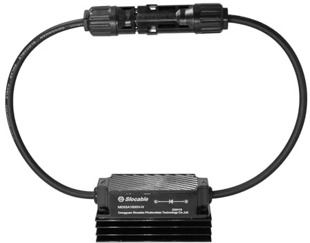 Slocable Solar DC Anti-Reverse Diodenanschluss,1600V 55A Solar Diode mit Stecker für PV Combiner Box und Hochspannungsstromsystem