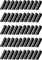 50 Stück Kunststoff Film Clips Rohr Film Clip Gewächshausfolien-Clips Garten Treibhaus Clip für Gewächshaus Fixierung Gewächshäuser Unterstände Banner Rahmenreihen (25mm)