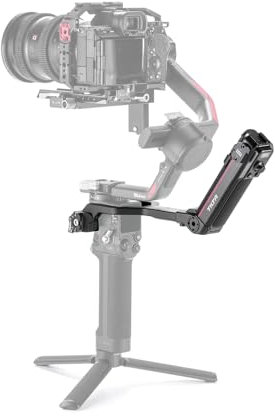 Tilta Advanced Rear Operating Control Handle Compatible with DJI RS2/RS3 Pro/RS4 Pro Gimbal, Wireless Focus Motor, Nucleus M, Nucleus Nano Motor TGA-ARH2