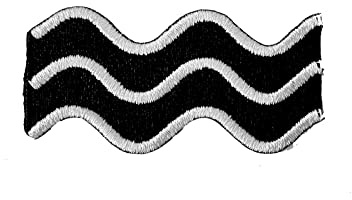 Lower Than Atlantis Wave Band Logo Patch One Size