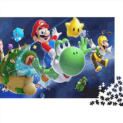 Super Mario Puzzle 1000 Teile Erwachsener Kniffel Spaß Für Die Ganze Familie - Abwechslungsreiche 1000 Puzzleteilige Motive Für Jeden Geschmack, Puzzle Erwachsene, Puzzel 1000 + Teile 1000pcs