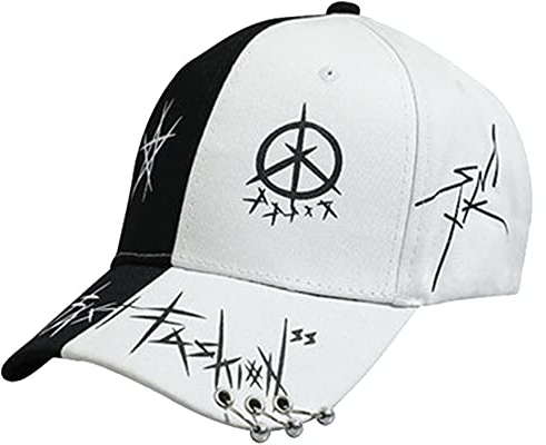 Ericetion Unisex Adjustable Baseball Cap Hip-hop Hat with Three-Ring Summer Breathable Street Hip Hop Cap Dad Caps